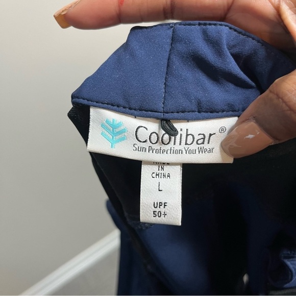 Coolibar Men Shorts Large UPF 50+ Nylon Hiking Outdoor Elastic Waist 8" INSEAM - Picture 7 of 14